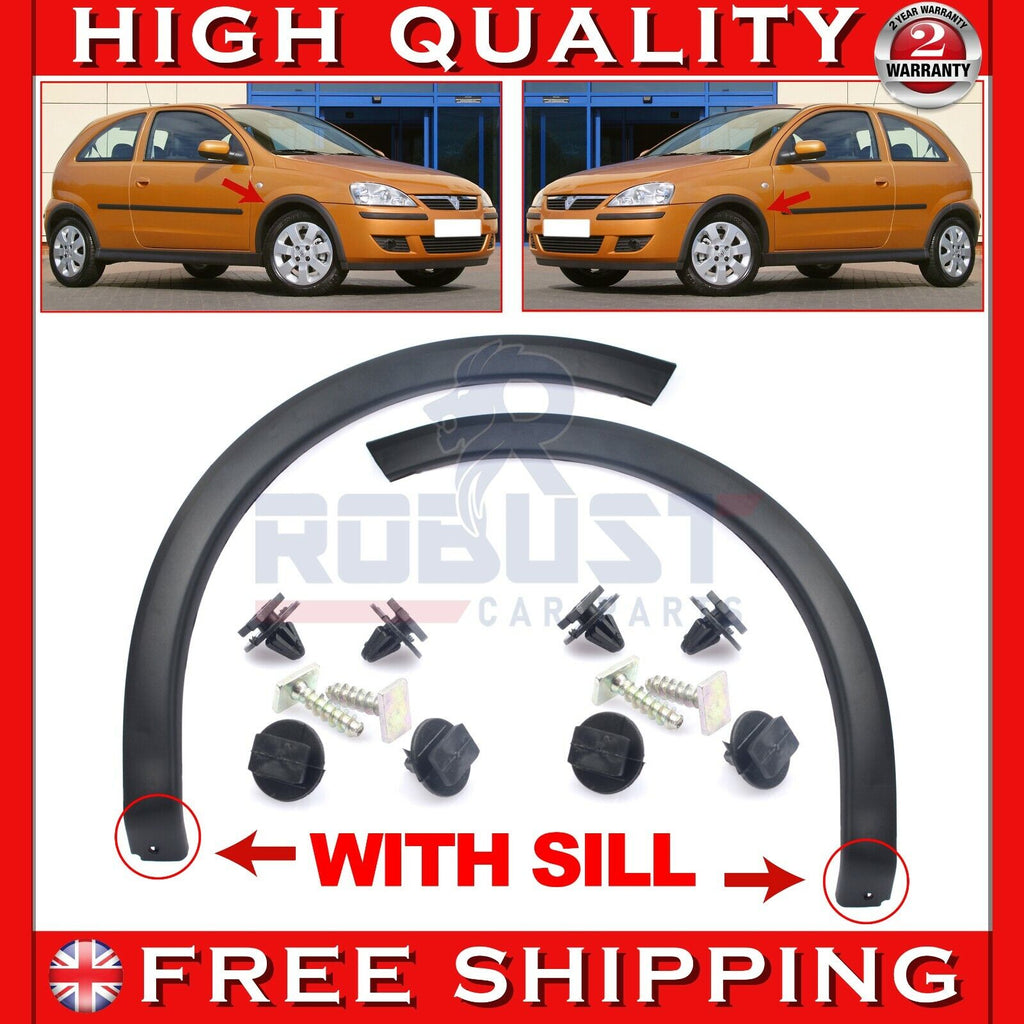 Left Side Outer Door Sill Repair Panel For Vauxhall Combo / Corsa C 2000-2010
